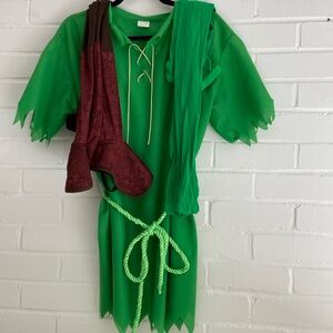 Unisex Kids Teen Women Classic Disney Peter Pan Halloween Costume - Theater